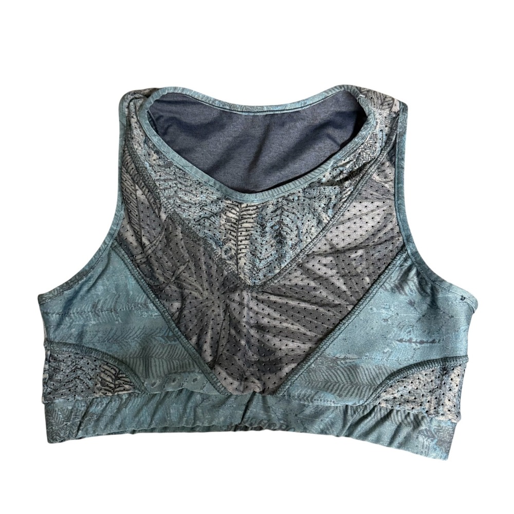 Maaji Fern Print Perforated Mesh Sports Bra‎ OP 4681